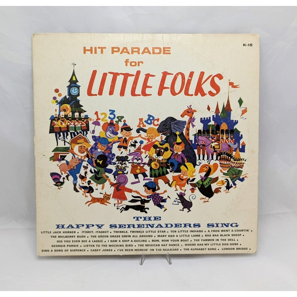 Vintage Peter Rabbit The Hit Parade For Little Folks Vinyl Record LP 33